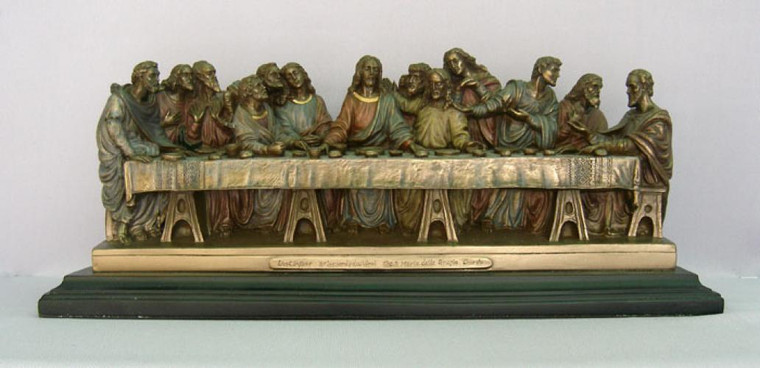 Hand-painted Da Vinci's Last Supper Figurine SR72159