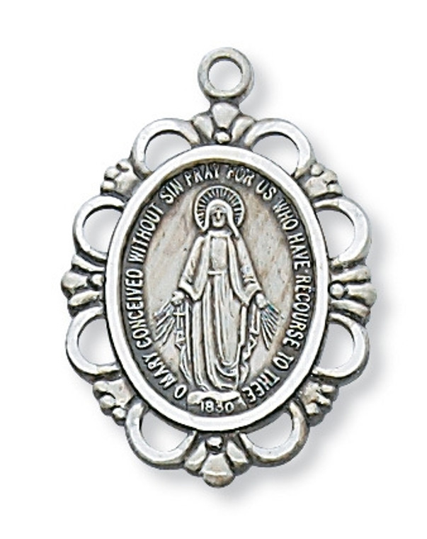 Sterling Silver Miraculous Medal L409MI