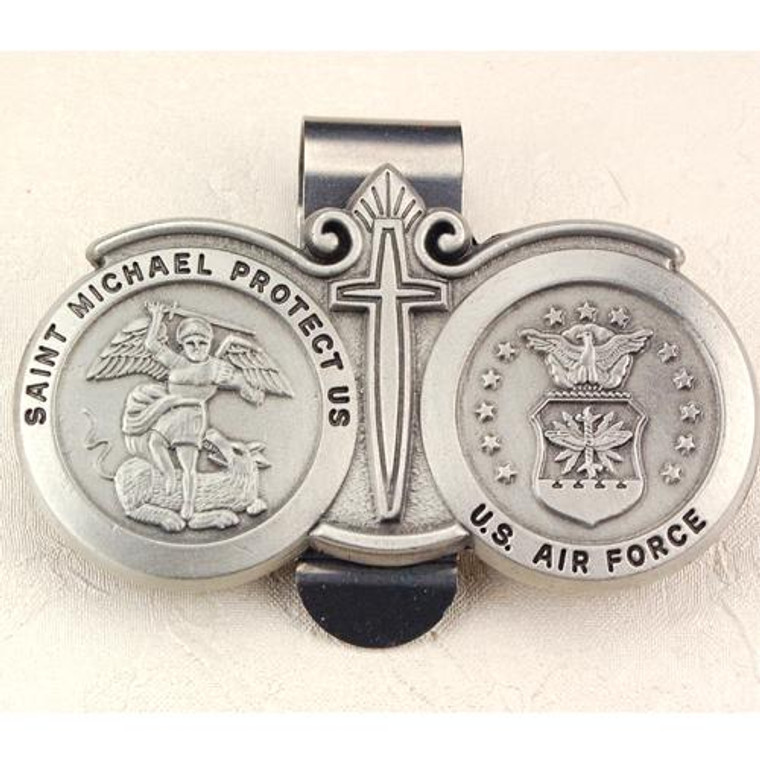 St Michael Air Force Visor Clip vc841