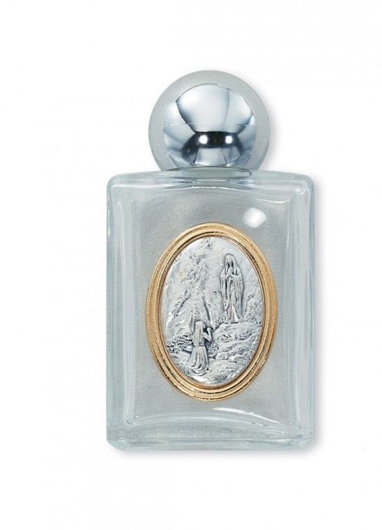 Our Lady of Lourdes Glass Holy Water Bottle 94-03