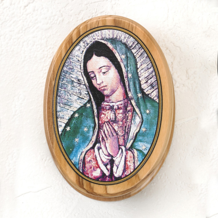 Our Lady of Guadalupe Rosary Box RBW1435