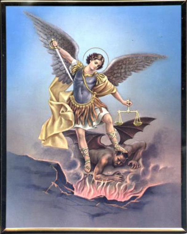 St. Michael Wall Plaque