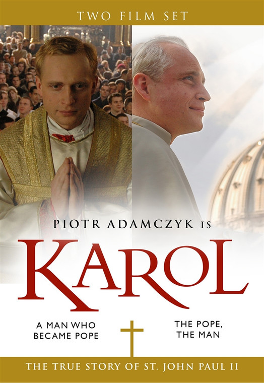 Karol Two Film Set DVD: The Pope, The Man & A Man Who Became Pope