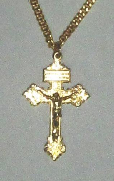 Gold Pardon Crucifix GS180024