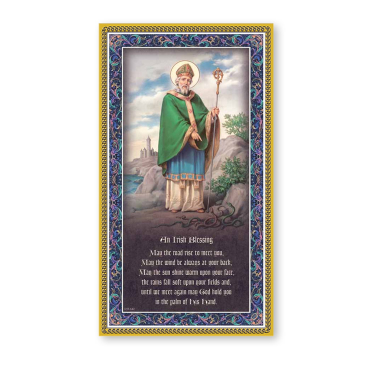 Saint Patrick Wall Plaque E59-640