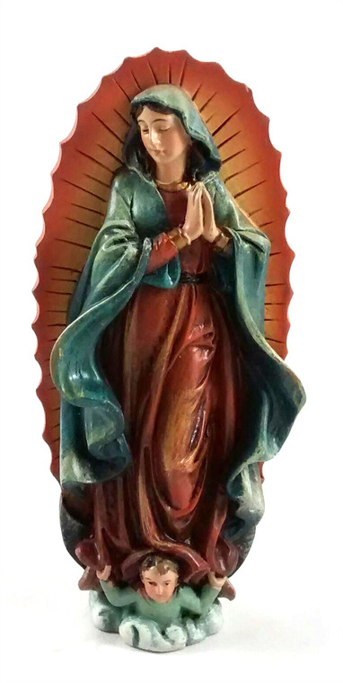 4" Our Lady of Guadalupe Statue PC944