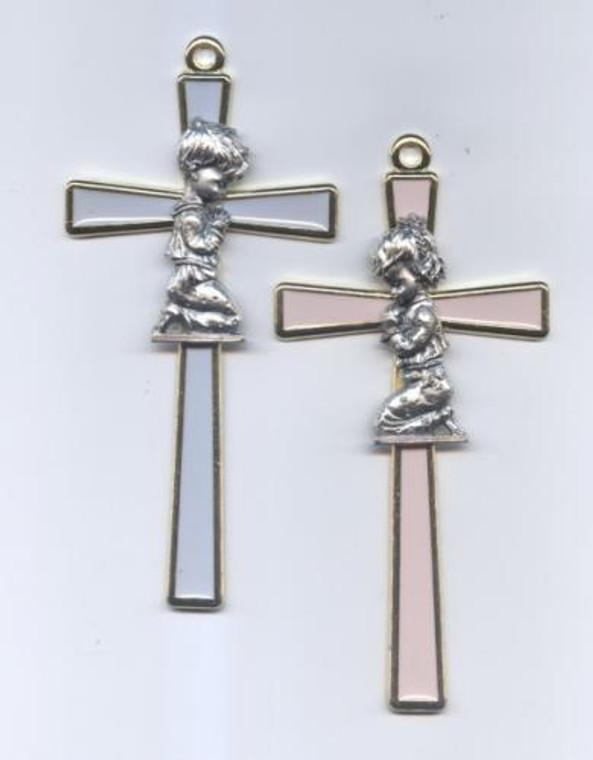 Baby Enamel Cross