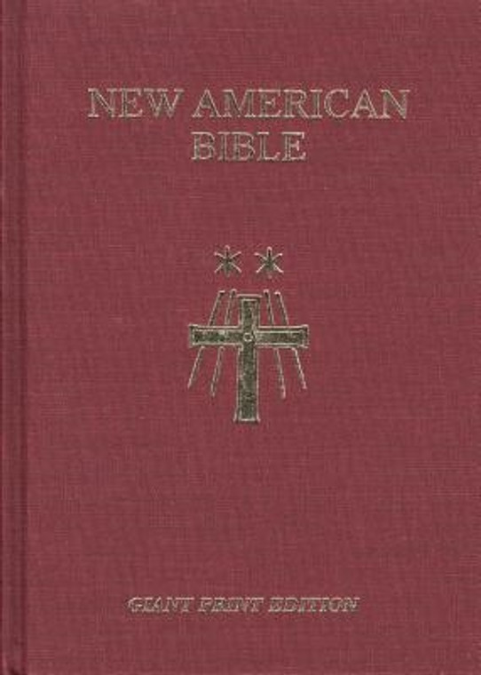 New American Bible RE Giant Print Hardcover Cloth Bible