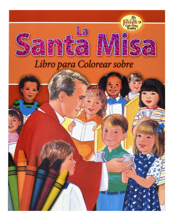 Libro para Colorear sobre la Santa Misa
