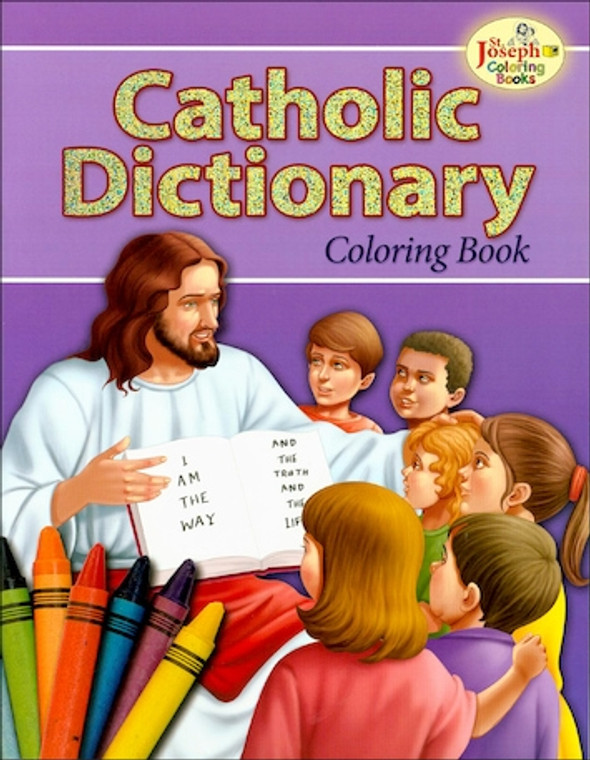 St. Joseph Catholic Dictionary Coloring Book 679