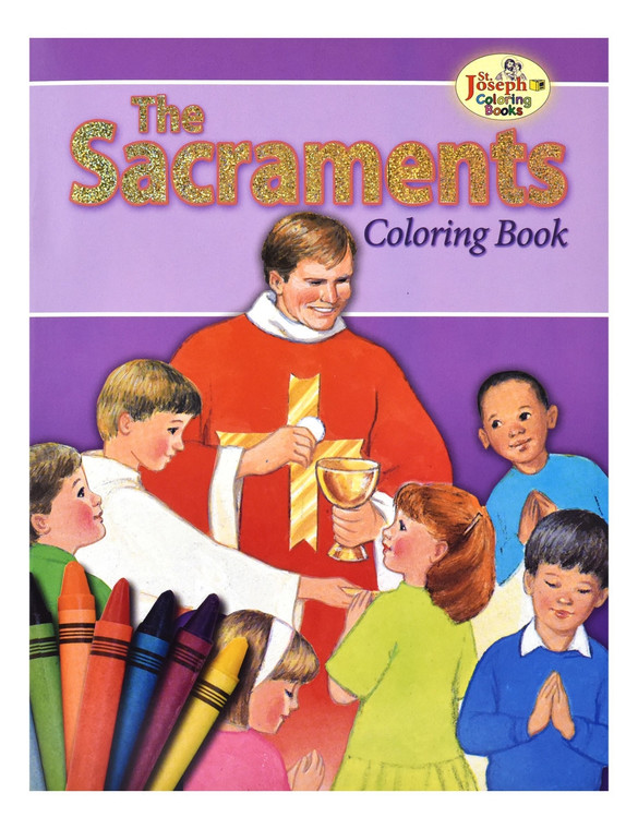 The Sacraments Coloring Book 687