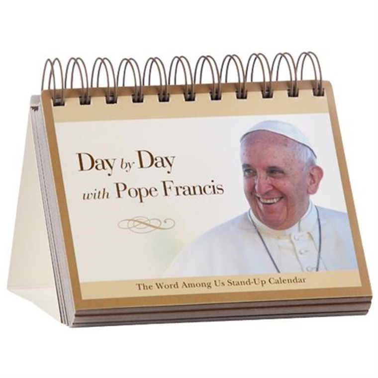 Day by Day with Pope Francis Desk Calendar