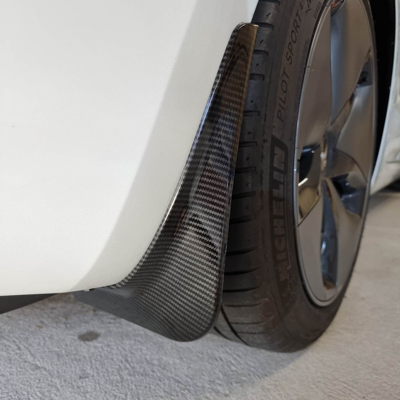 Tesla model 3 carbon fiber mud flaps online