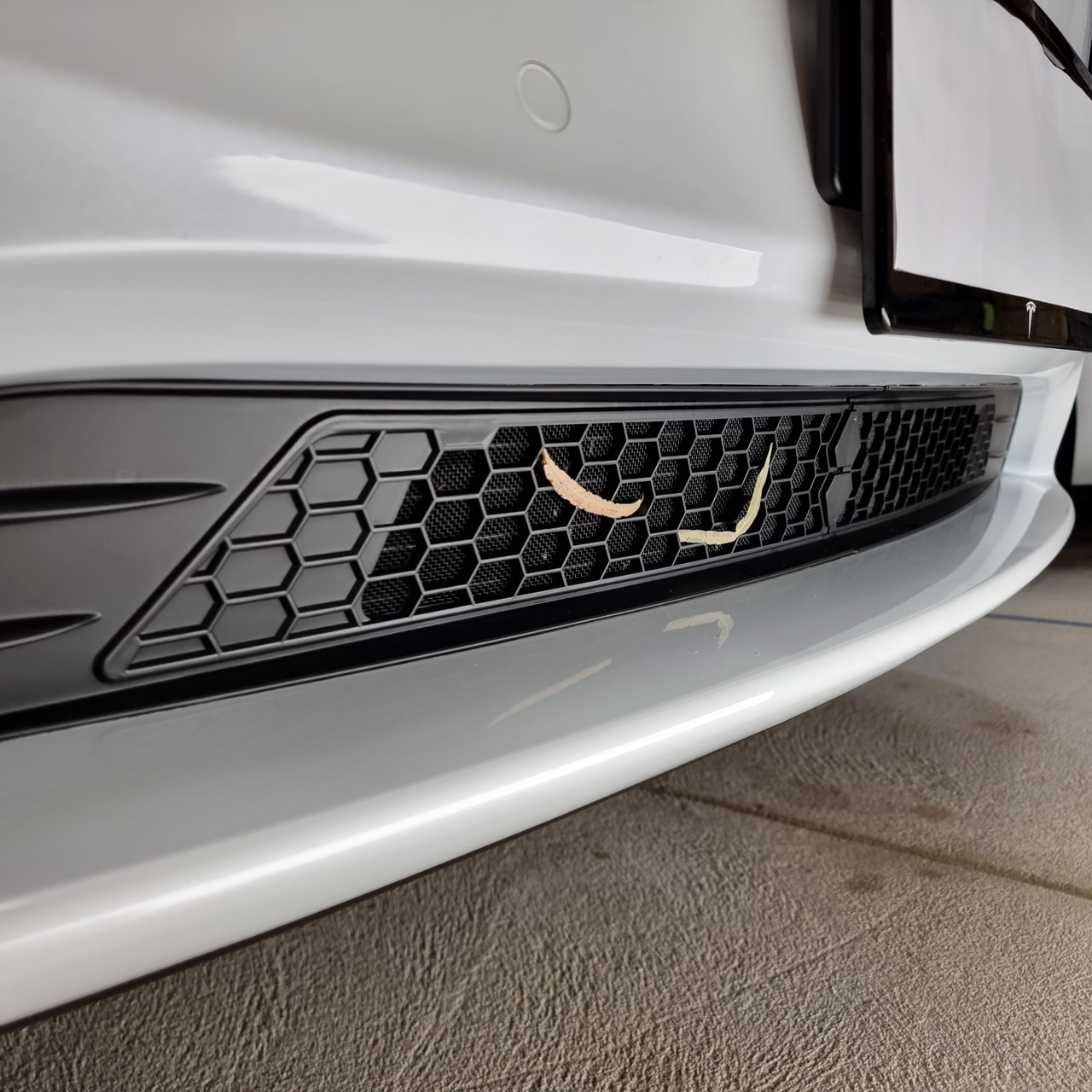 Tesla Model Y Front Lower Bumper Grille Insert