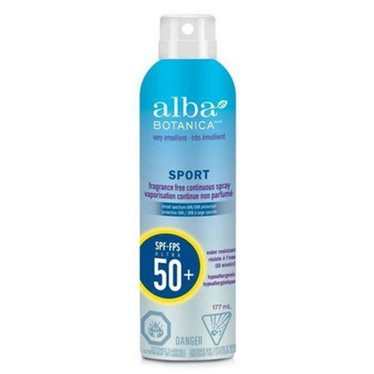 alba sport sunscreen spray