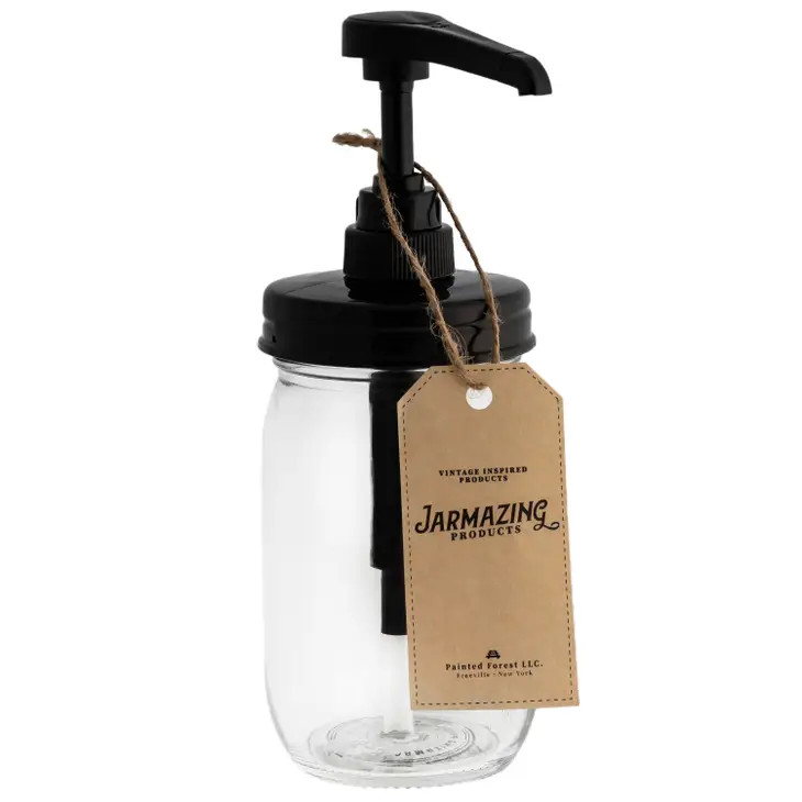 Jarmazing Mason Jar Syrup Dispenser (2 Pack) Our Footprints Eco Store