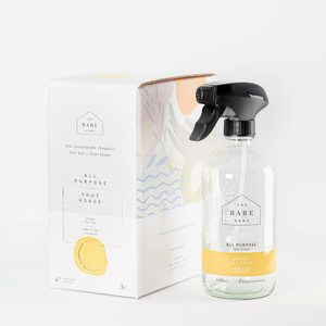 This all purpose spray cleans surfaces with ease, leaving the refreshing scent of Lemon Tea Tree.
Spray and wipe all surfaces in your home, no rinse required. This streak-free cleaner is safe on stainless steel, countertops, sealed Granite + Marble, floors, glass, mirrors + more! This all purpose spray cleans surfaces with ease, leaving the refreshing scent of Lemon Tea Tree.
Spray and wipe all surfaces in your home, no rinse required. This streak-free cleaner is safe on stainless steel, countertops, sealed Granite + Marble, floors, glass, mirrors + more!