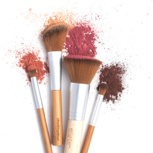 Elate- Elevate your vegan beauty routine with our sustainable and cruelty-free range of tools and brushes.
Handle every makeup task like a pro with our Brush Set, a versatile mix of our face and eye brushes for use with liquids, creams and powders. The collection makes colour placement and blending a breeze, with brushes ranging from our plush Multi-Use Brush to the most precise Brow Brush.
Choose from a complete set with our Bamboo Canister or from a set with 5 Bamboo Brushes. makeup, clean beauty Elate- Elevate your vegan beauty routine with our sustainable and cruelty-free range of tools and brushes.
Handle every makeup task like a pro with our Brush Set, a versatile mix of our face and eye brushes for use with liquids, creams and powders. The collection makes colour placement and blending a breeze, with brushes ranging from our plush Multi-Use Brush to the most precise Brow Brush.
Choose from a complete set with our Bamboo Canister or from a set with 5 Bamboo Brushes. makeup, clean beauty