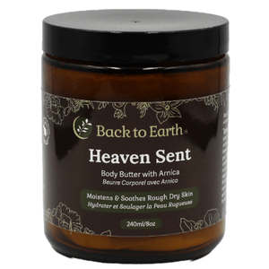 Infused with the power of the Arnica Flower, Heaven Sent hydrates and heals dry skin. Sent from Heaven, a perfect Winter, and Summer body butter for dry winter, and sun-damaged summer skin. Heaven Sent is full of ethically harvested and sourced... Infused with the power of the Arnica Flower, Heaven Sent hydrates and heals dry skin. Sent from Heaven, a perfect Winter, and Summer body butter for dry winter, and sun-damaged summer skin. Heaven Sent is full of ethically harvested and sourced...