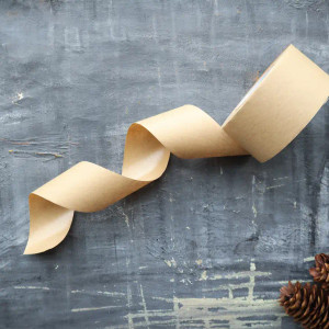 Water activated tape. Fast permanent adhesion to most grades of cardboard, a great eco-friendly tape solution.