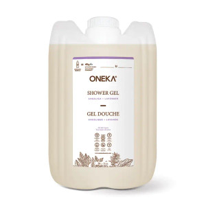 20L Refill Station
Refill your 16.5 oz bottle 40 times with this 5 Gal (20L) container. That's 1800g of plastic saved!
Our Oneka Body and Hand Wash is conscientiously formulated with essential oils and extracts from organic wild plants that are carefully selected for their tonic, nourishing, and pH balancing properties. Our shower gel will not dry your skin.
*5 Gallon pumps sold separately 20L Refill Station
Refill your 16.5 oz bottle 40 times with this 5 Gal (20L) container. That's 1800g of plastic saved!
Our Oneka Body and Hand Wash is conscientiously formulated with essential oils and extracts from organic wild plants that are carefully selected for their tonic, nourishing, and pH balancing properties. Our shower gel will not dry your skin.
*5 Gallon pumps sold separately
