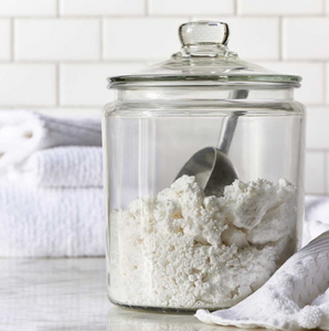 This simple but effective laundry soda takes the place of powdered laundry detergent. Mixed by hand, from simple, natural ingredients, this concentrated powder is safe for sensitive skin and lasts a long time at just 1 tbsp per load! Appropriate for standard and HE machines. Colour safe. This simple but effective laundry soda takes the place of powdered laundry detergent. Mixed by hand, from simple, natural ingredients, this concentrated powder is safe for sensitive skin and lasts a long time at just 1 tbsp per load! Appropriate for standard and HE machines. Colour safe.