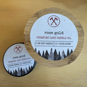 Pinantan Lake Candle Co. - Rose Gold