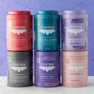 JusTea exists to create sustainable employment in Kenya through providing tea drinkers with a delicious cup of Justly Made Tea. Our creative tea packages are thoughtfully designed to present Kenya's premium tea quality and each farmer's unique story.