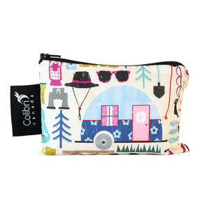 Small snack bags hold 1 cup – think sliced apples, yummy trail mix, or some carrot sticks. These bags are perfect for snacks on the go or storing small items like headphones, charge cords or a deck of cards - the possibilities are endless!