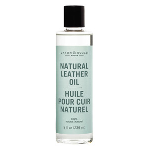100% Plant-Based Leather Cleaning & Conditioning Oil formulated to naturally restore and condition leather. Made using a refined coconut oil base and free of any chemicals.