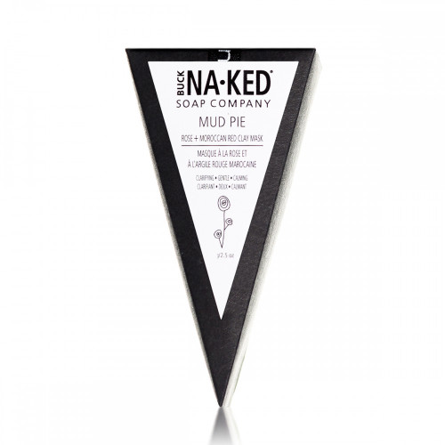 Buck Naked Soap Company Rose + Moroccan Red Clay Mud Pie Face Mask Buck Naked Soap Company Rose + Moroccan Red Clay Mud Pie Face Mask