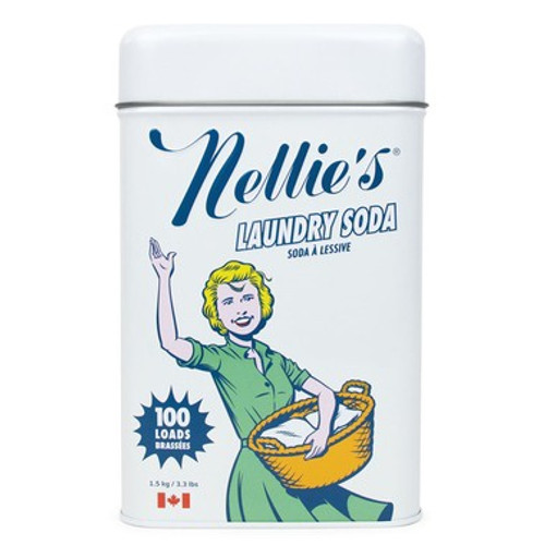 The Laundry Soda that you know and love – in a bulk size!
Nellie’s Laundry Soda is perfect for every household. Its highly concentrated formula dissolves quickly in cold or hot water, rinses thoroughly and leaves no reside that makes fabrics stiff and irritating. FREE FROM: SLS, SLES, gluten, phosphates, fragrance and chlorine.