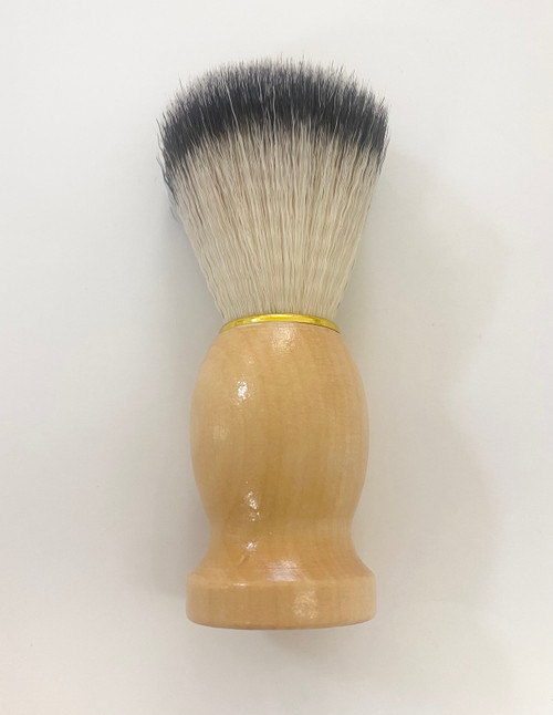 Wood handle shaving brush. Wood handle shaving brush.