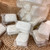All-in-1 dishwasher tabs in a water-soluble pouch made from biodegradable Polyvinyl Alcohol All-in-1 dishwasher tabs in a water-soluble pouch made from biodegradable Polyvinyl Alcohol