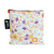 Large snack bags hold 3 cups - think the perfect sandwich, popcorn, or a variety of veggies. These bags are great for small toiletries, power cords, and more!