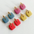 The earring for every occasion, these Huggie hoops add a pop of colour and shine to any outfit!
Available in multiple colours and finished with resin on top.
Paired with 18k gold plated closed huggie hoops.