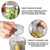 Pickle Pebbles Plus Glass Fermentation Weights. Weights ferment food below brine to prevent mold-causing oxygen. Fits in the mouth of Mason jars for small-batch fermentation. Made of lead-free, food-grade and non-porous soda lime glass.