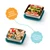 Whether you're craving a whole sandwich or just a half, this container adapts to your cravings, making it the perfect companion for every lunchtime adventure. The included silicone pods offer more packing possibilities, ensuring your favorite snacks are kept separate and neat.