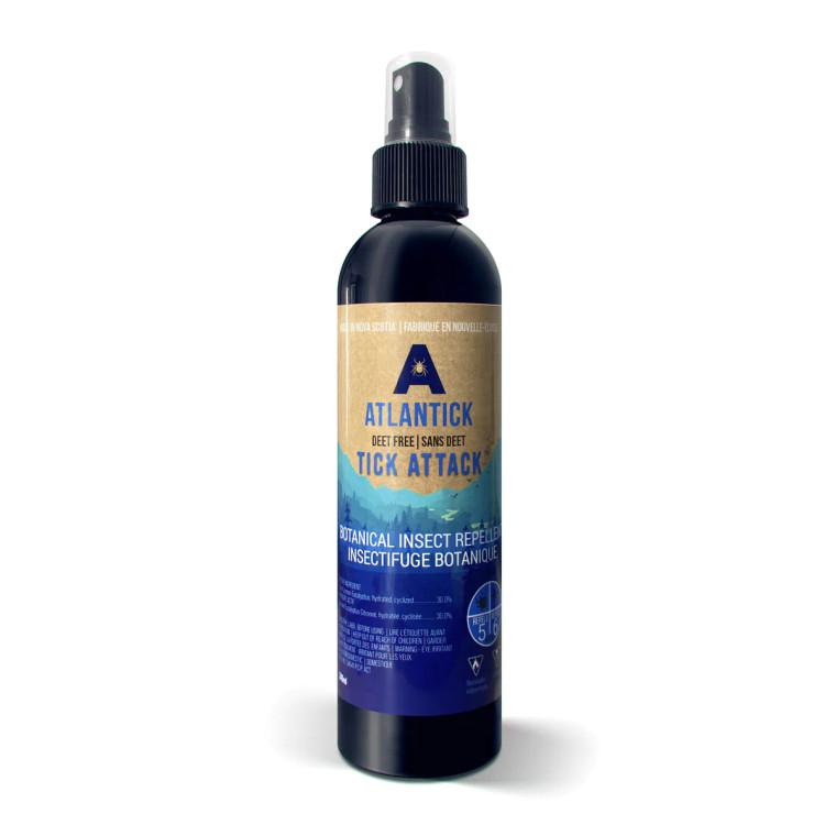 Tick Attack™ Botanical Insect Repellent is a highly effective, natural-ingredient repellent that provides long-lasting protection against ticks and other biting insects. This spray boasts a refreshing scent of lemon eucalyptus and feels good on the skin.