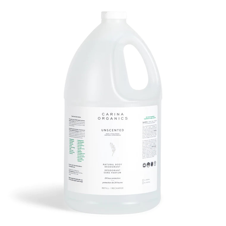 Formulated with natural, unscented and non-staining mineral salts that form a layer of natural protection for up to 24 hours from odour causing bacteria.