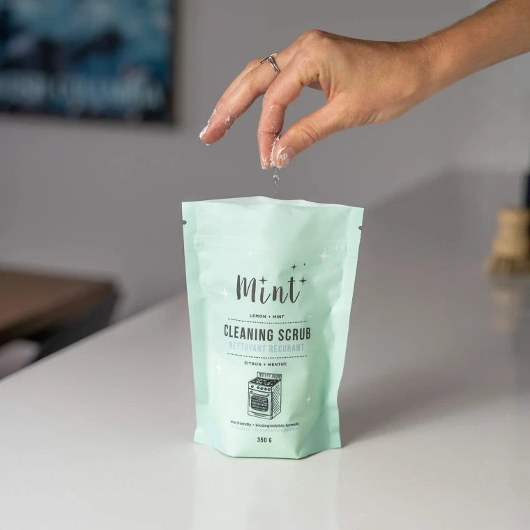 The product that started it all! Use this cleaning scrub as a tough cleaning formula for all around your house. Can be used on stove tops, sinks, tubs, toilets, stainless steel, counters, window sills, floors, etc. Can also be used as a stain remover on laundry, carpets, and upholstery, This product is super concentrated, a little goes a long way (we are serious about this, just a pinch)!