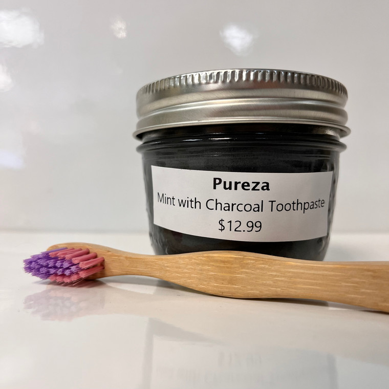 Pureza Toothpaste in a Mason jar!

Two Flavours to Choose From:

Mint with Charcoal
Mixed Berry

*Toothbrush NOT included