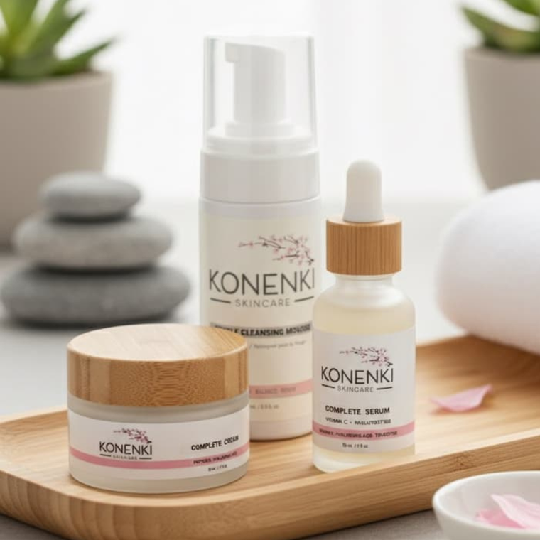 Konenki Skincare Complete Trio