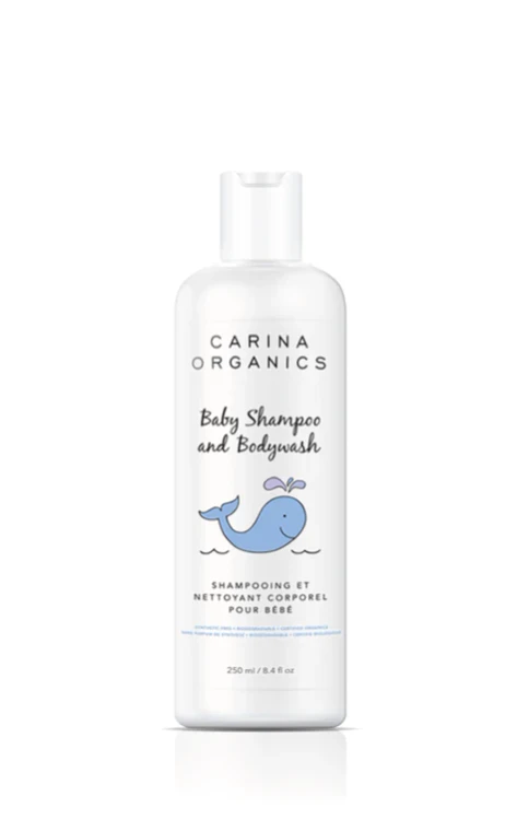 An extra gentle and tear free baby shampoo & body wash formulated with certified organic plant, vegetable, flower and tree extracts and scented with organic sweet pea essence. This formula lathers less, rinses easily, and leaves no irritating residue, making it gentle enough for even a newborn's delicate scalp.