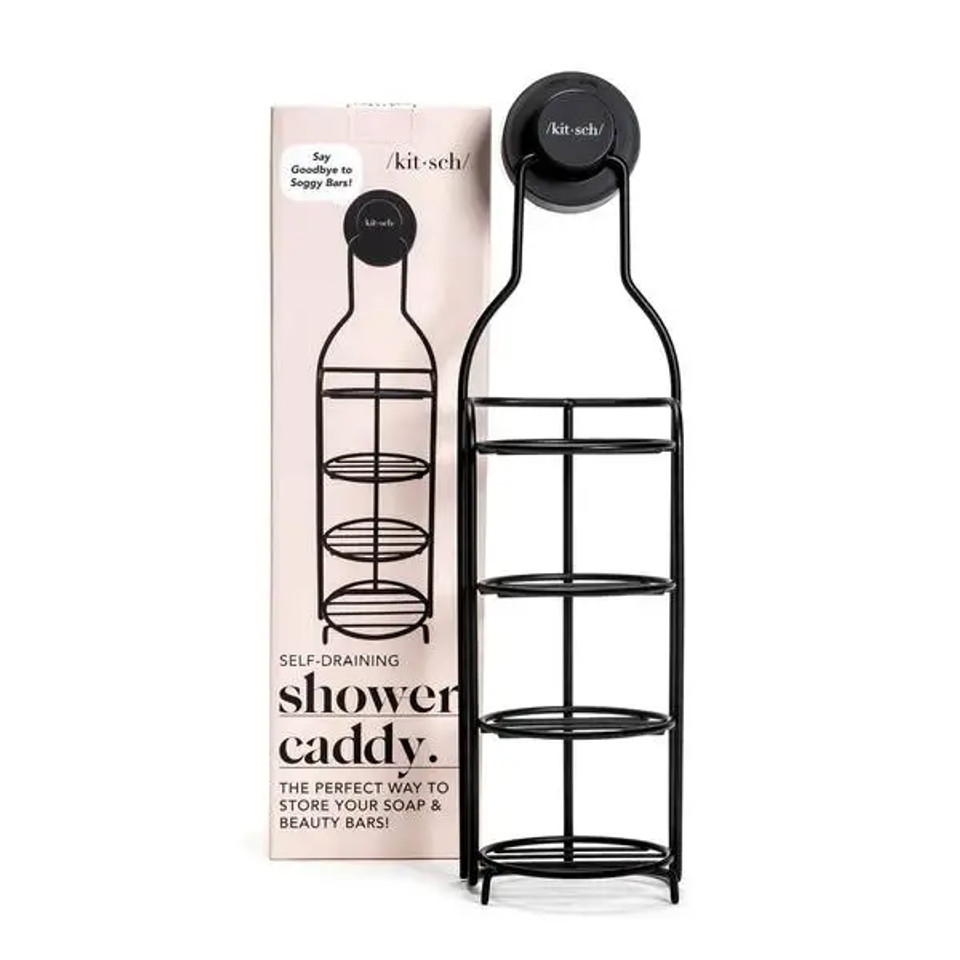 Kitsch SelfDraining Shower Caddy Our Footprints Eco Store