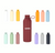 350ml / 500ml / 750ml / 1L METAL RUBBER PAINT Water Bottle- CUSTOMISE COLOUR!