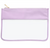 Waterproof Makeup Bags w/clear insert -   CUSTOMISE COLOUR!