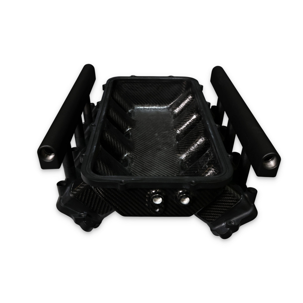 TSP 81633 GM LS Gen IV Rectangle Port Low-Rise Intake Manifold, Carbon