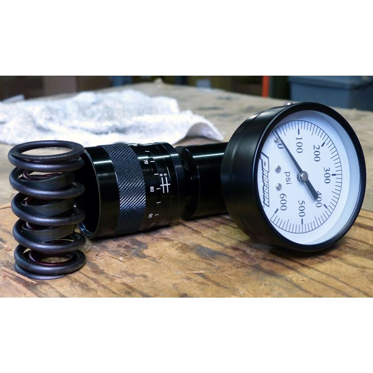 ProForm 66841 Engine Valve Spring Tester With Micrometer Combo Mini