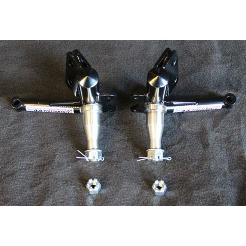 Double AA 1979-1993 Mustang 2 in. Drop Spindles, 87-93 V8 Brake K